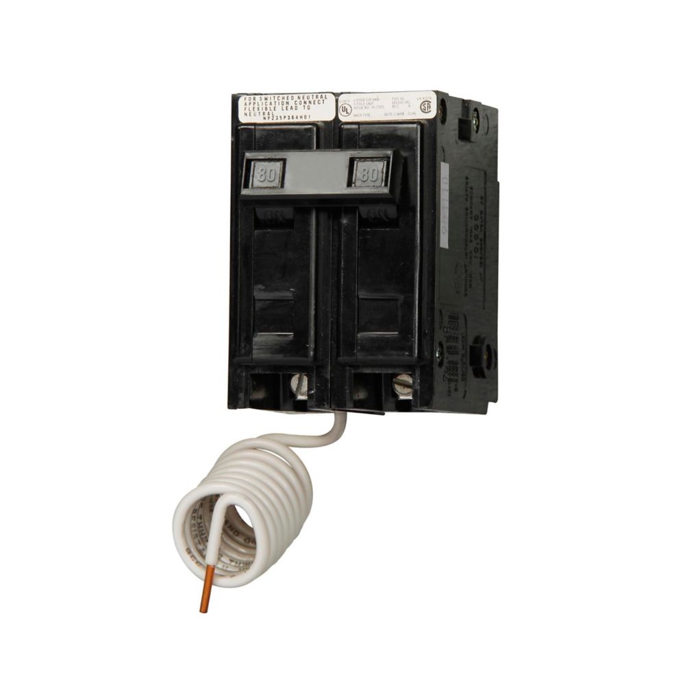 BAB2080S - Eaton - 80 Amp Shunt Trip Circuit Breaker