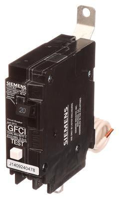 BF120AH - Siemens 20 Amp 1 Pole 120 Volt Molded Case Circuit Breaker