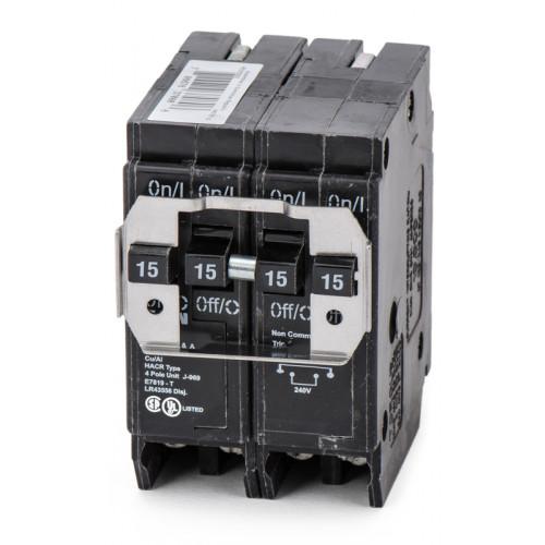 BQC2252115 - Eaton - 25 Amp Quad Circuit Breaker