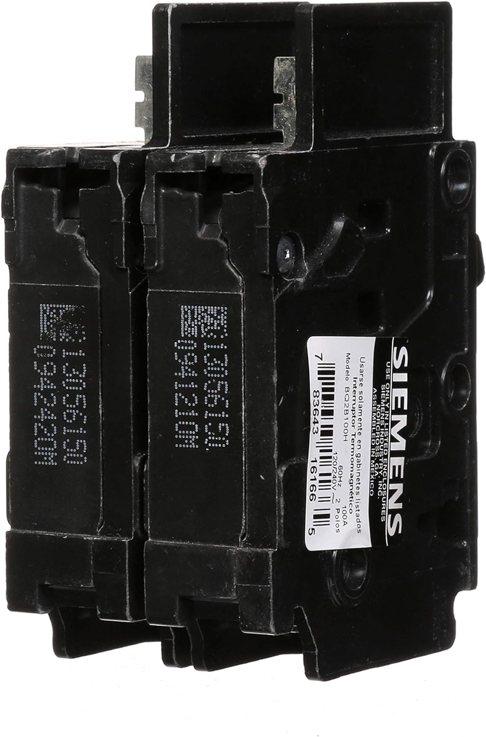 BQ2B090H - Siemens - 90 Amp Molded Case Circuit Breaker