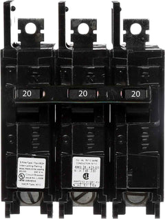 BQ3B020H - Siemens 20 Amp 3 Pole 240 Volt Bolt-On Molded Case Circuit Breaker