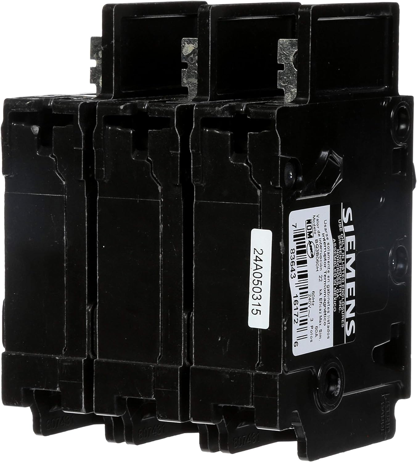 BQ3B060H - Siemens - 60 Amp Molded Case Circuit Breaker