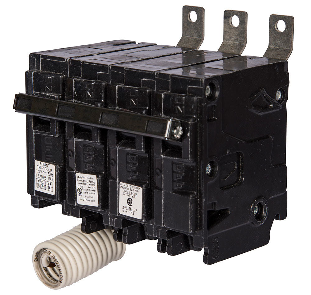 B34000S01 - Siemens - 40 Amp Shunt Trip Circuit Breaker