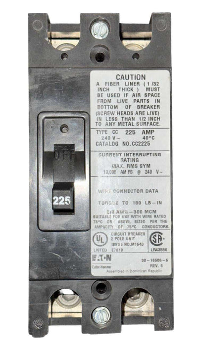 CC2225 - Eaton - Circuit Breaker
