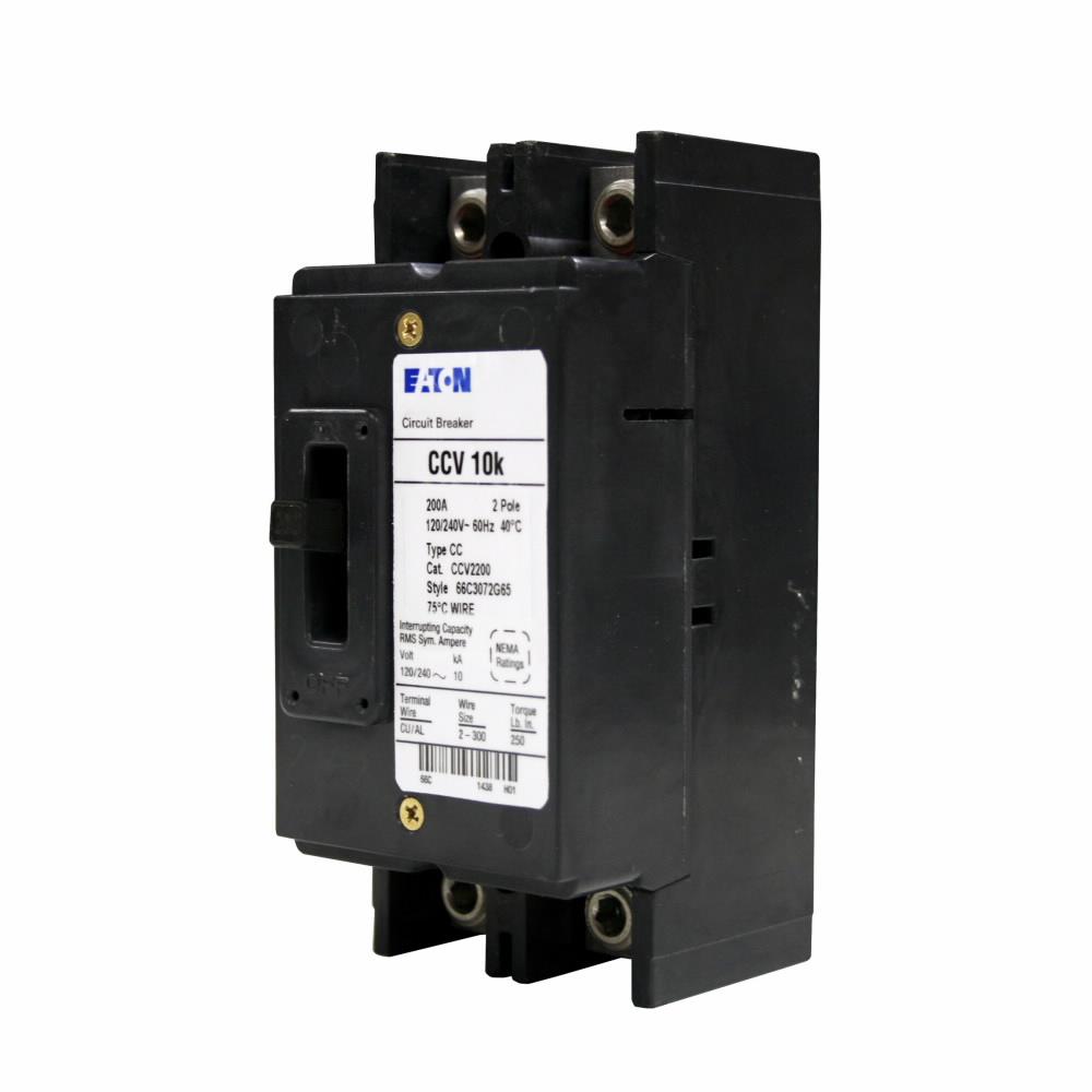 CCV2225 - Eaton - Main Circuit Breaker