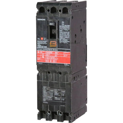 CFD63B080 - Siemens 80 Amp 3 Pole 600 Volt Bolt-On Molded Case Circuit Breaker