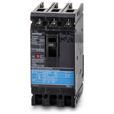 ED43B100L - Siemens 100 Amp 3 Pole 480 Volt Molded Case Circuit Breaker