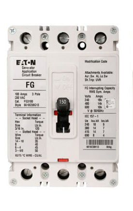 EDH3150L - Eaton - Molded Case Circuit Breaker