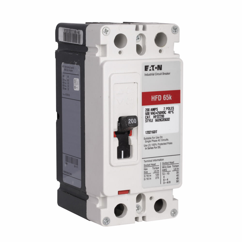 HFD2015 - Eaton - Molded Case Circuit Breaker