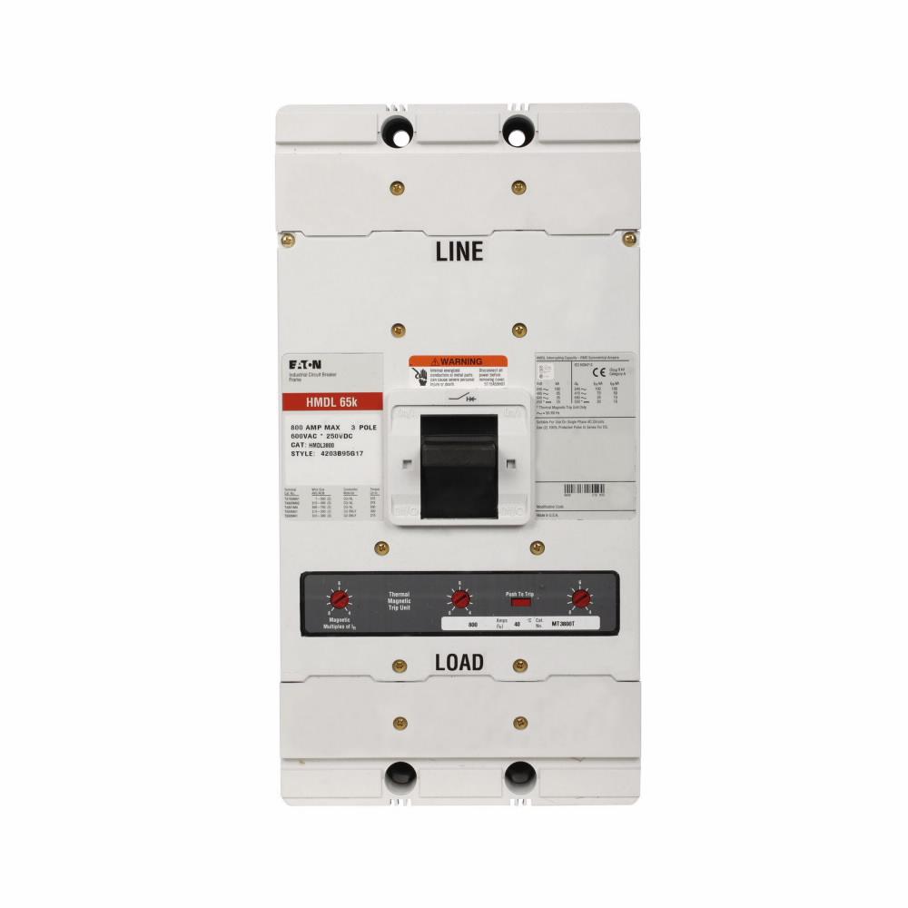 HMDL3800Y - Eaton Molded Case Circuit Breaker