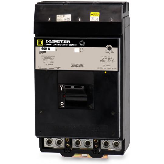LI36600 - Square D 600 Amp 3 Pole 600 Volt Molded Case Circuit Breaker