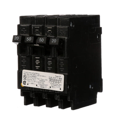 Q22050CT - Siemens 50 Amp 2 Pole 240 Volt Plug-In Molded Case Circuit Breaker