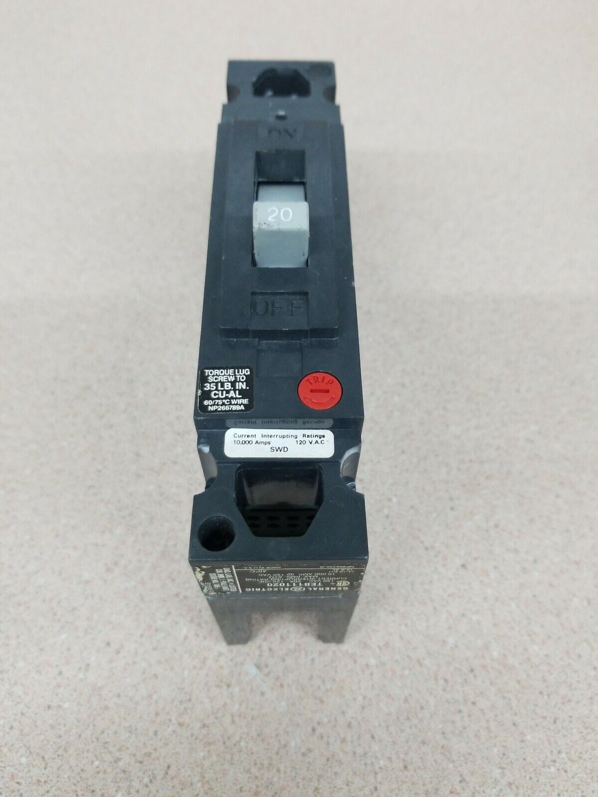 TEB111020 - GE - Molded Case Circuit Breaker