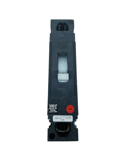 TEB111030 - GE 30 Amp 1 Pole 120 Volt Molded Case Circuit Breaker General Electric Lug