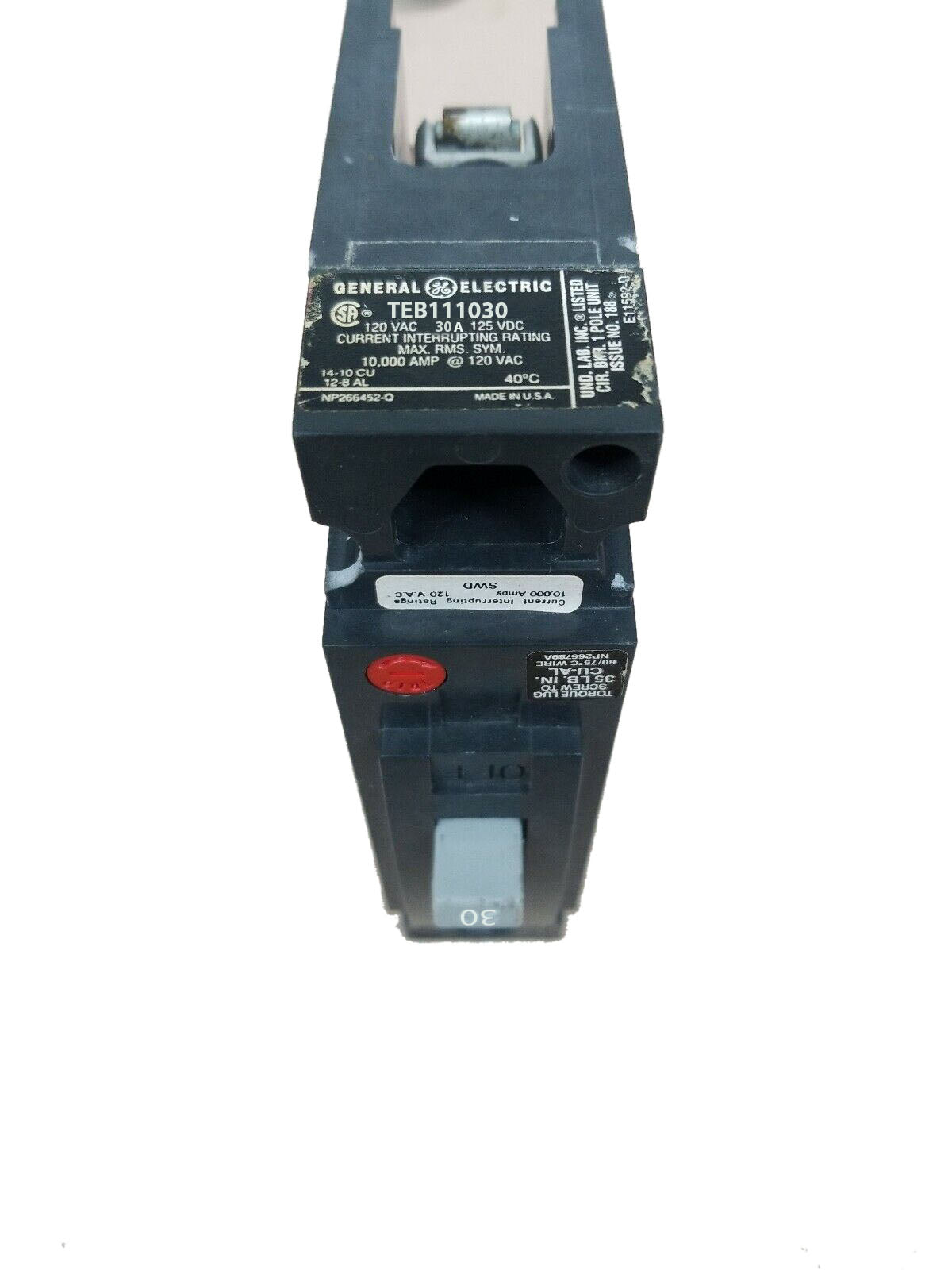TEB111030 - GE - Molded Case Circuit Breaker