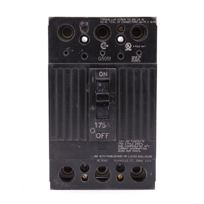 THQD32175WL - GE 175 Amp 3 Pole 240 Volt Molded Case Circuit Breaker