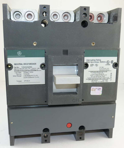 TJD432350WL - GE 350 Amp 3 Pole 240 Volt Molded Case Circuit Breaker